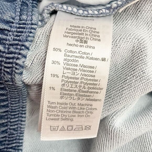 Madewell Sweatpant Jeans Nealy Medium Wash Size XS Slouchy Relaxed Jogger Jeans - Picture 11 of 14